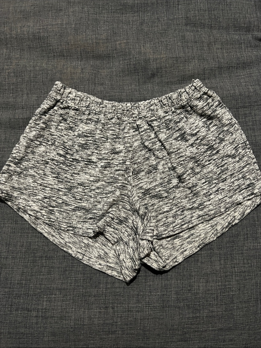 Brandy Melville Marled Gray Athletic Lounge Shorts